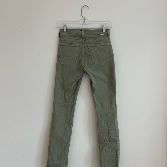 Mother Green Skinny Jeans - Picture 3 of 4